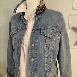 Embellished Denim Jacket-Small